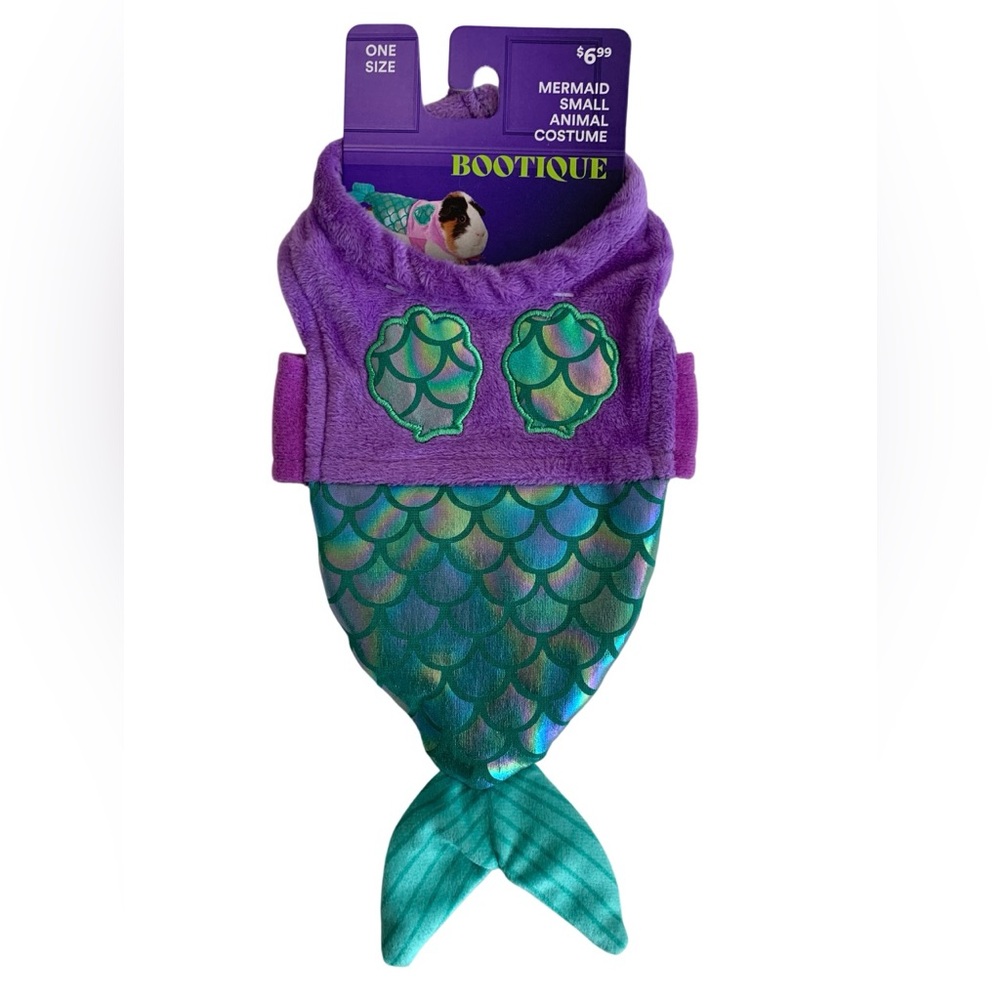 BOOTIQUE Mermaid Small Animal Costume Cat or Dog Ombré Halloween NWT